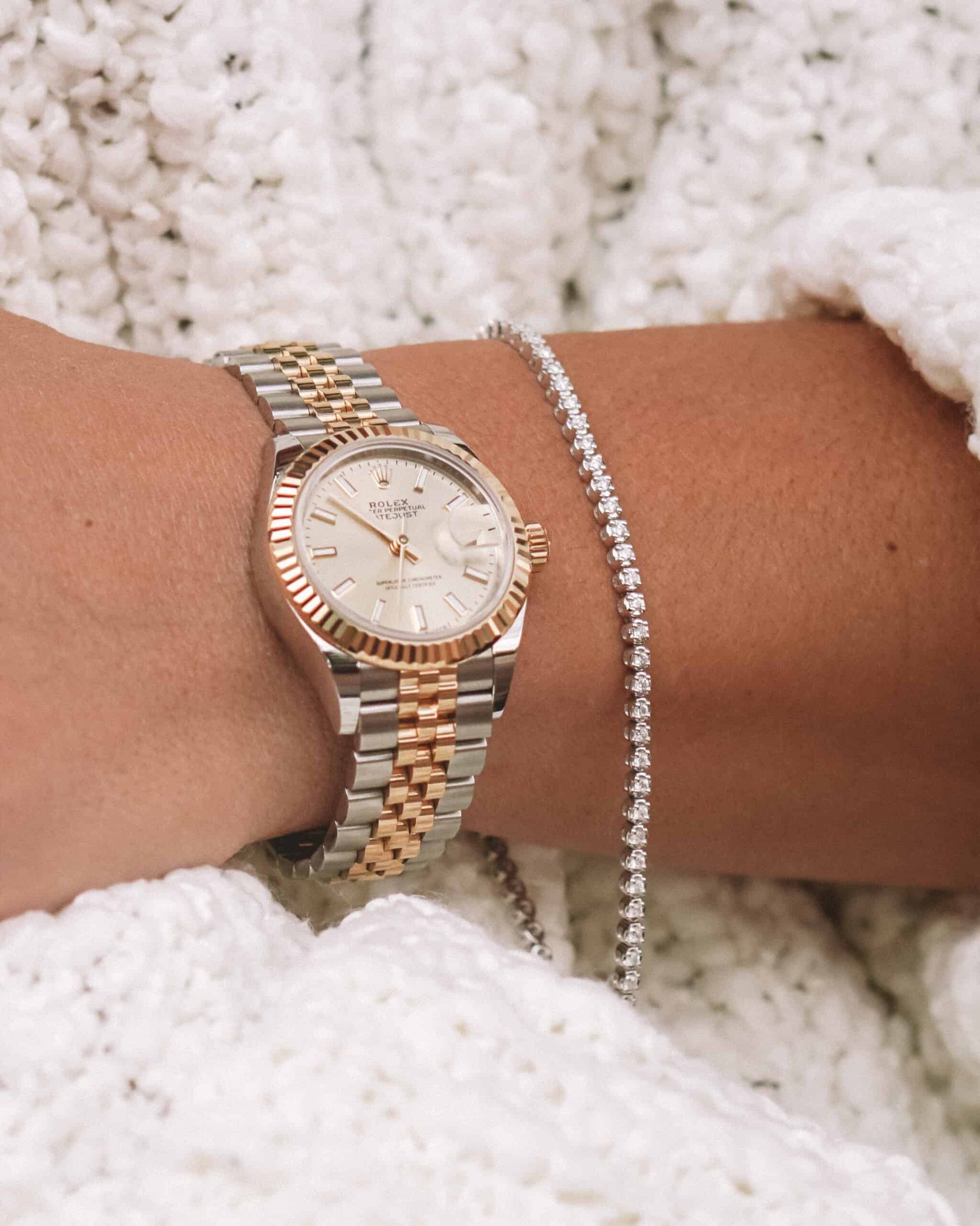 Diamond tennis bracelet valentine's day