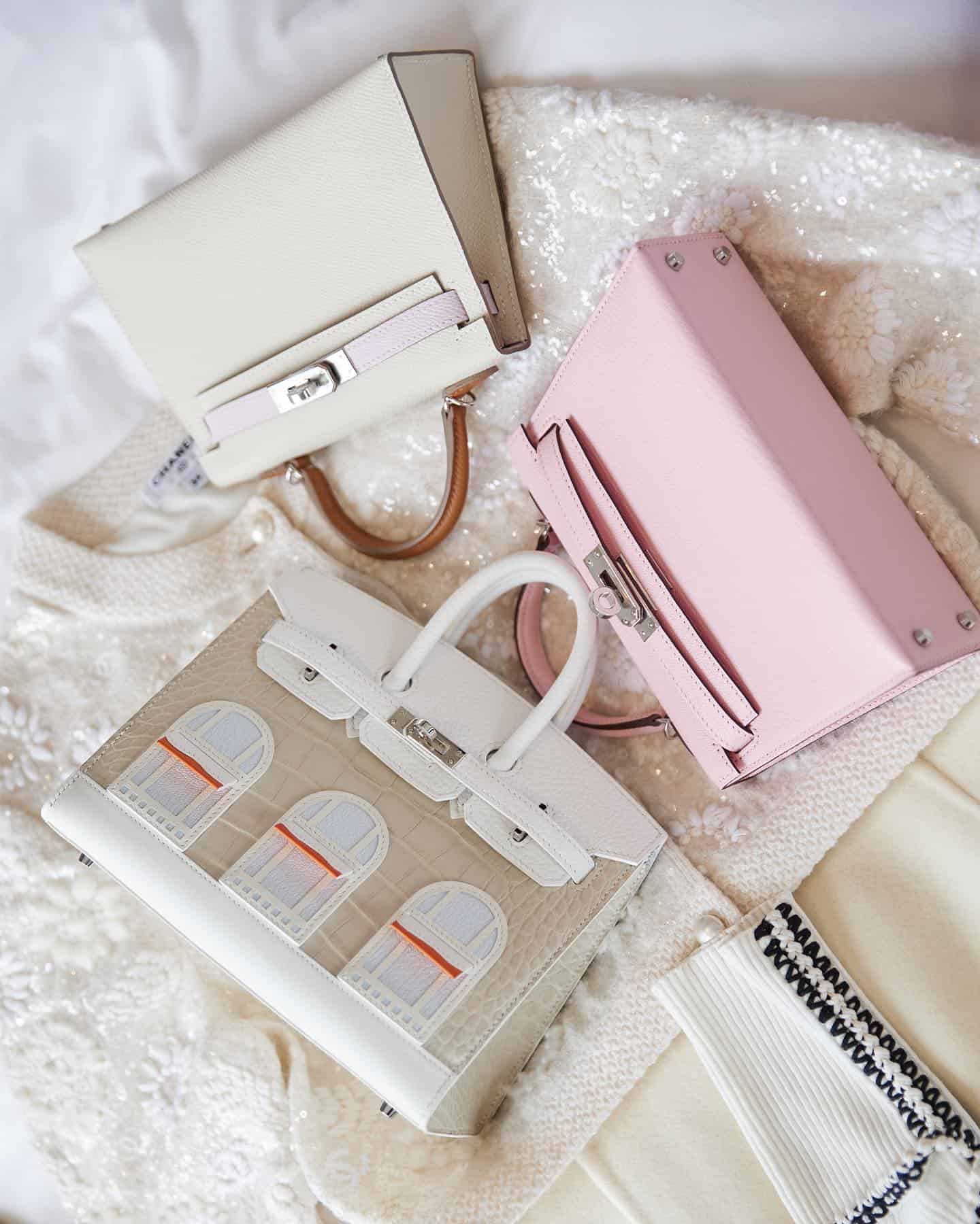 Hermes Kelly and Birkins