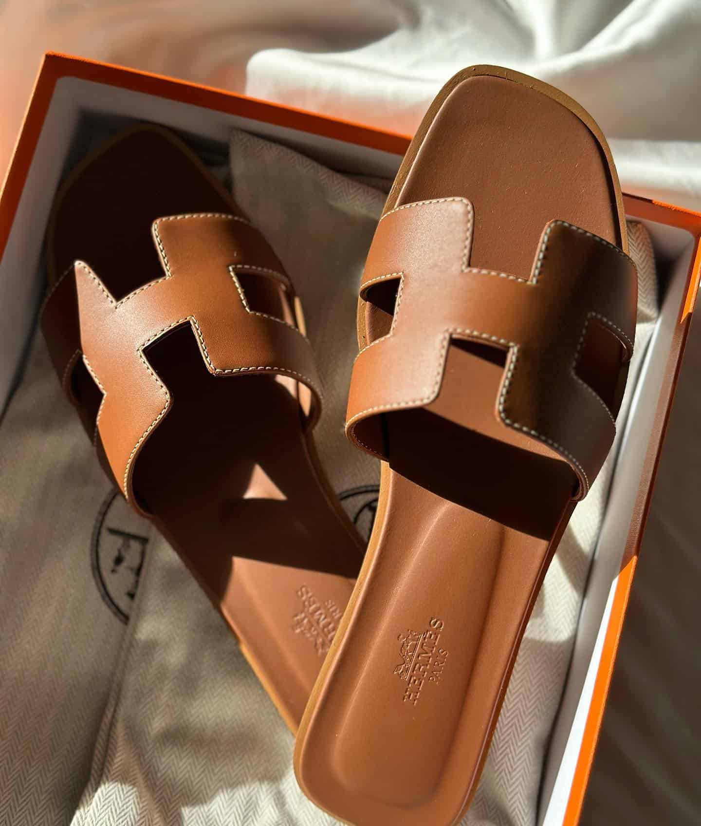 Hermes Oran sandals