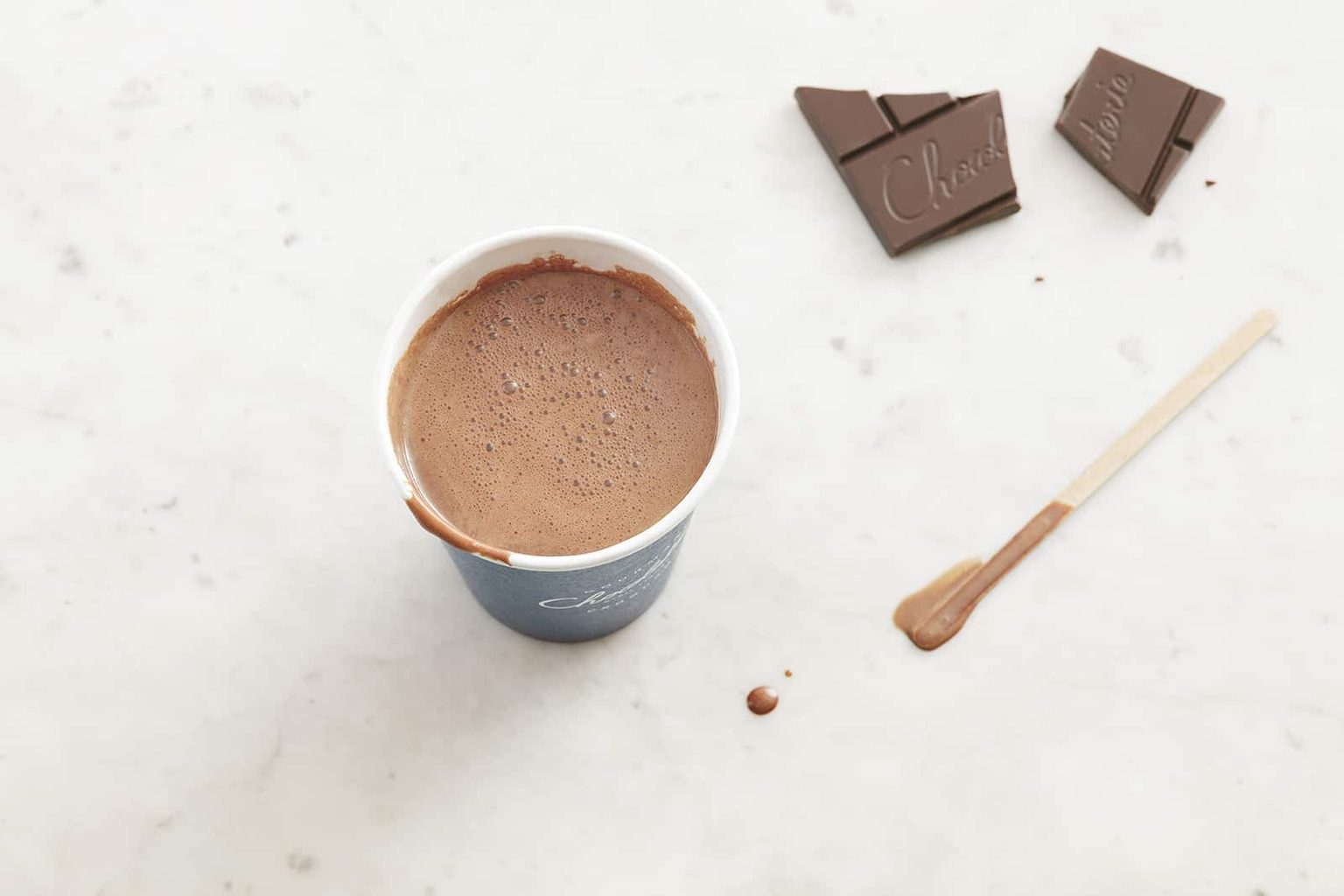 Hot chocolate from Paris
