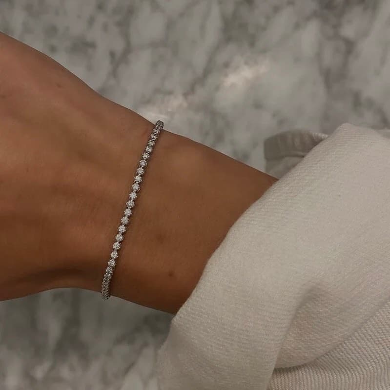 Diamond collection diamond tennis bracelet