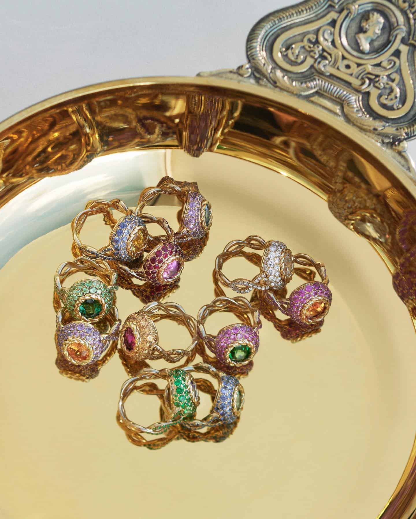 Diamond engagement ring alternatives