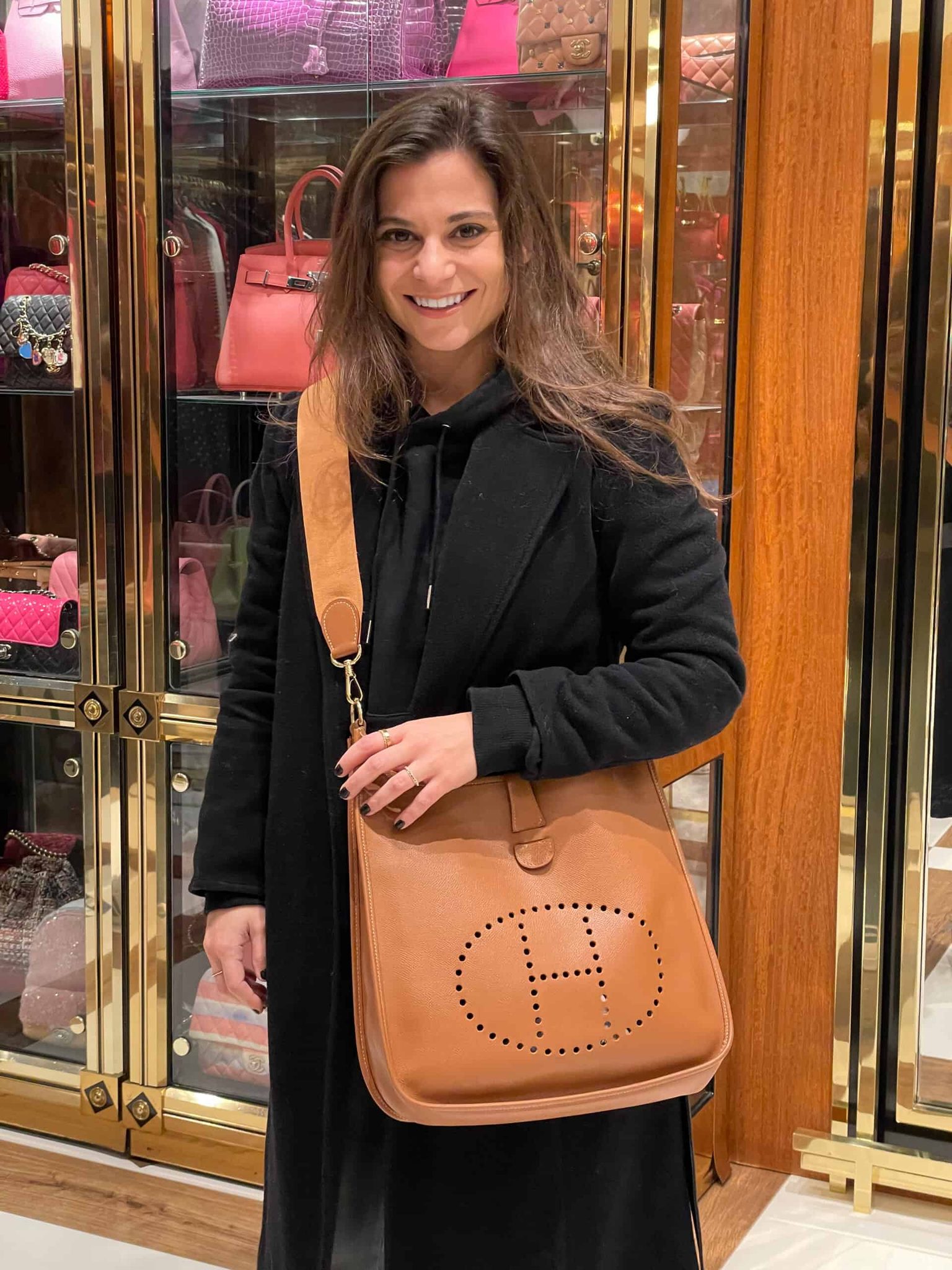 Hermes Evelyne Size 33 PM in Gold