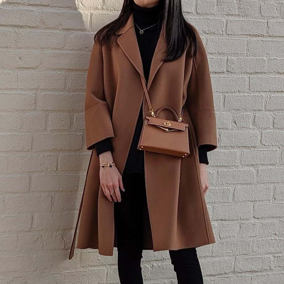 Hermes Kelly mini size styled