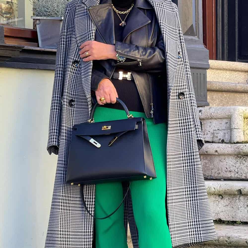 Hermes Kelly size 32 styled