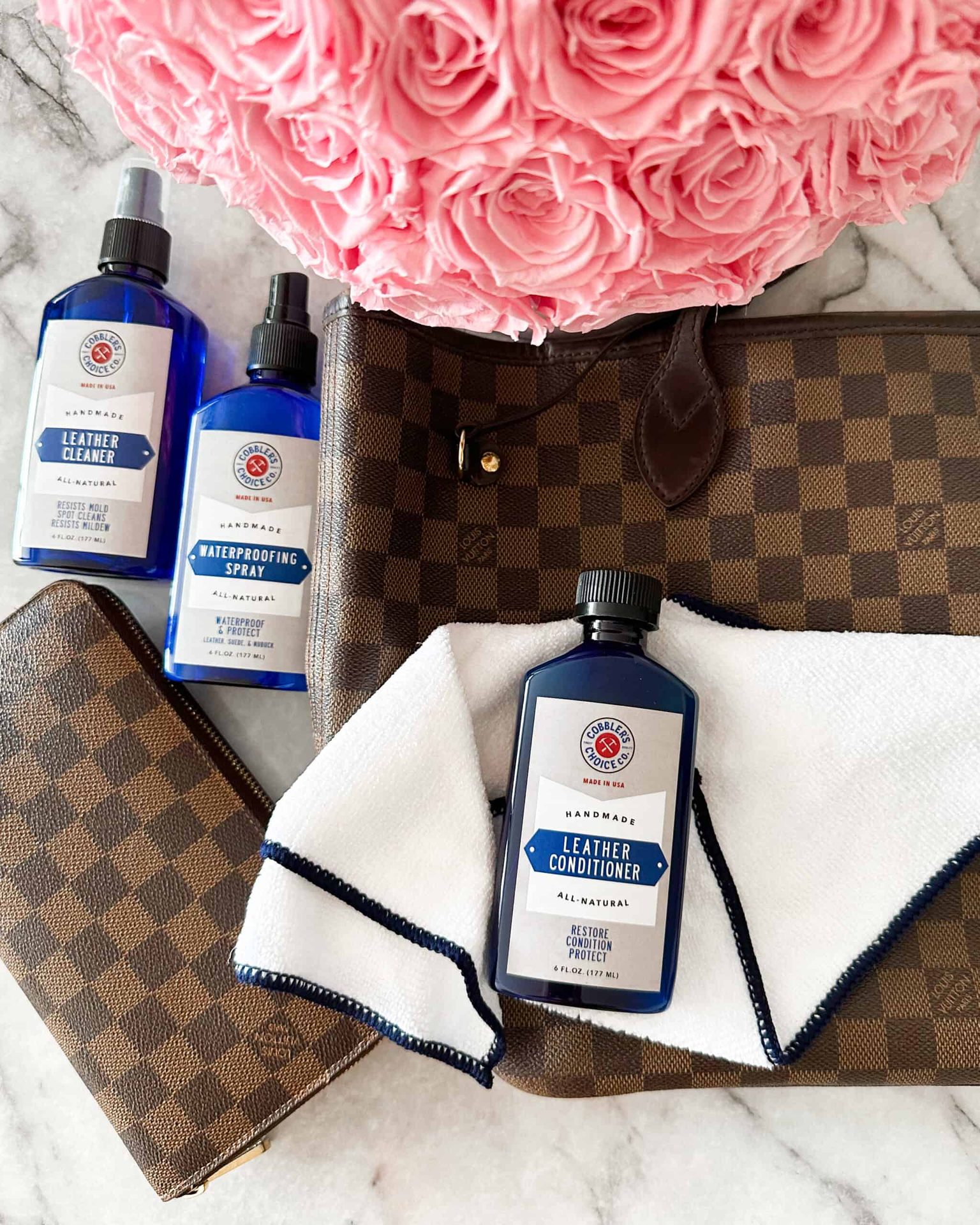 How to clean a Louis Vuitton bag at home