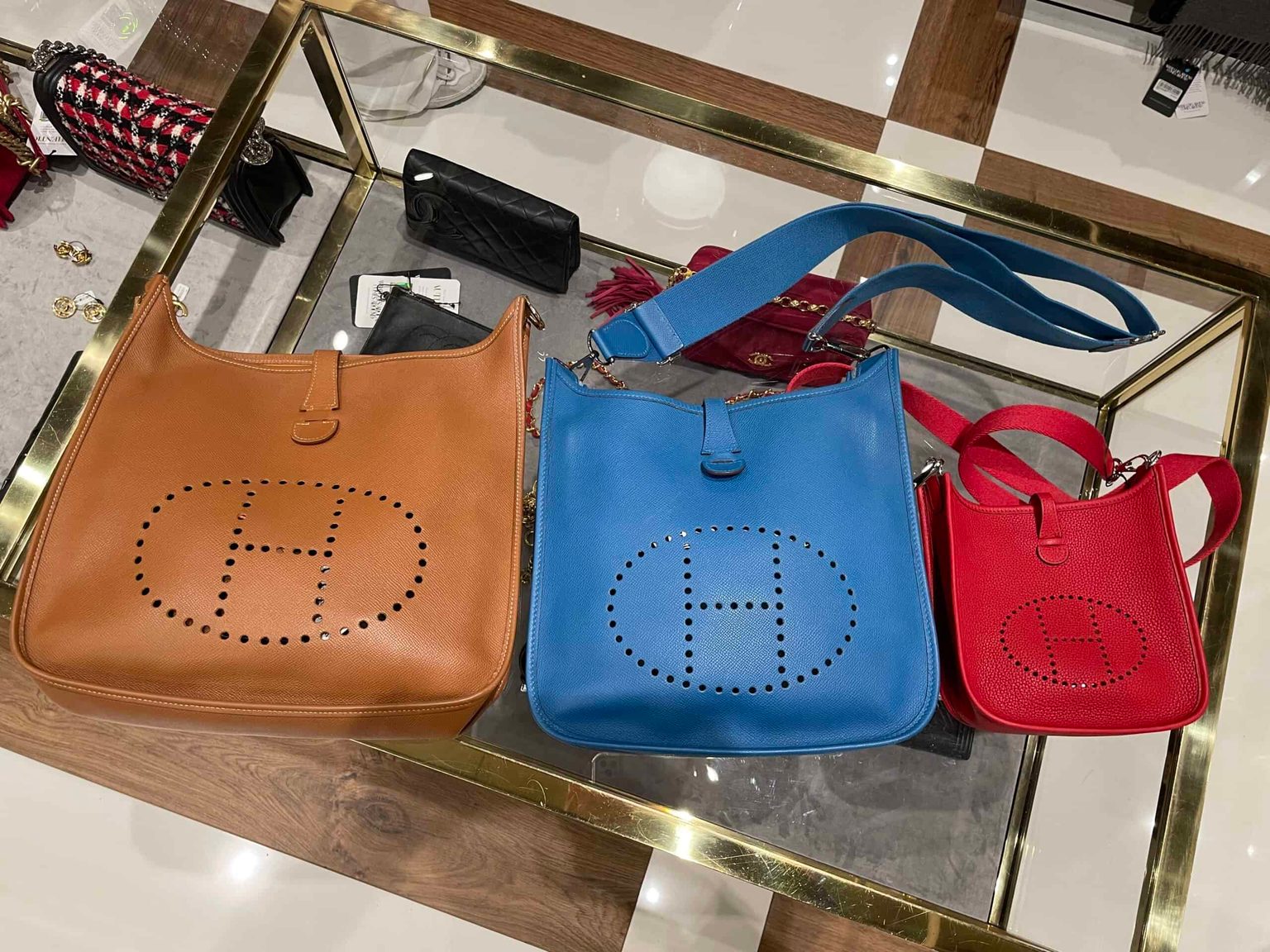 Which Hermes Evelyne size is the most popular?