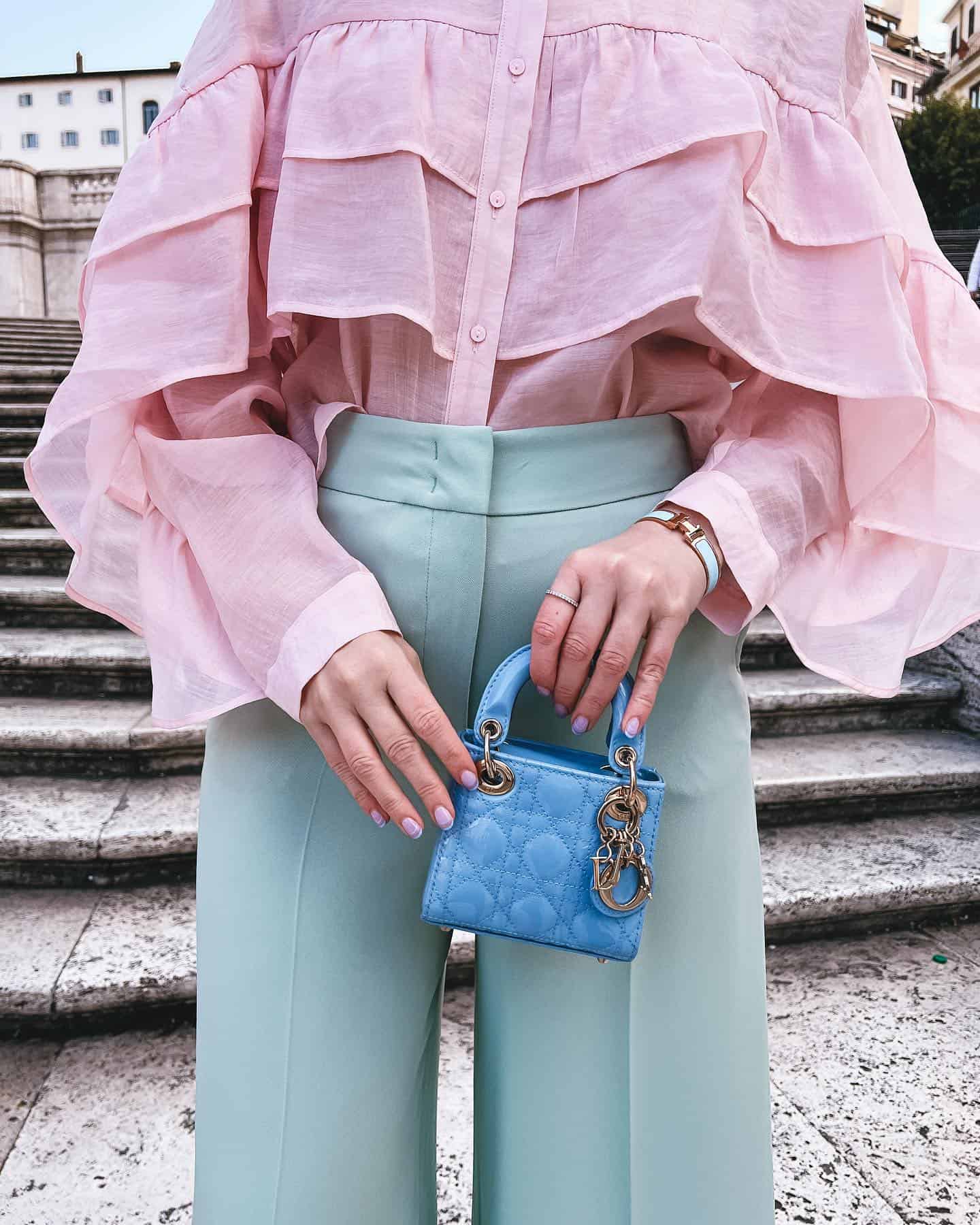 Micro Lady dior bag size