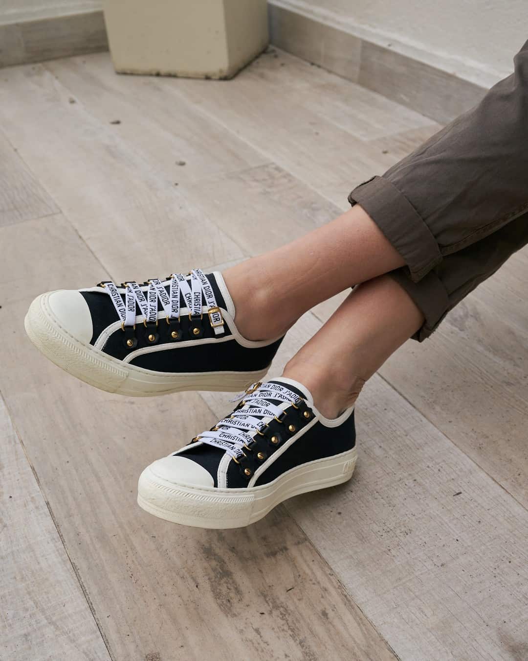 Walk N Dior sneakers styled