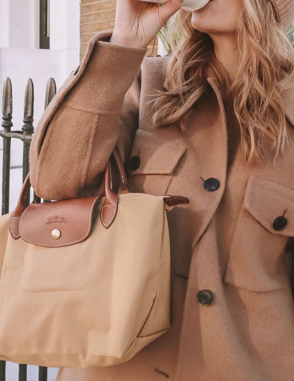 how to style the LongChamp tote