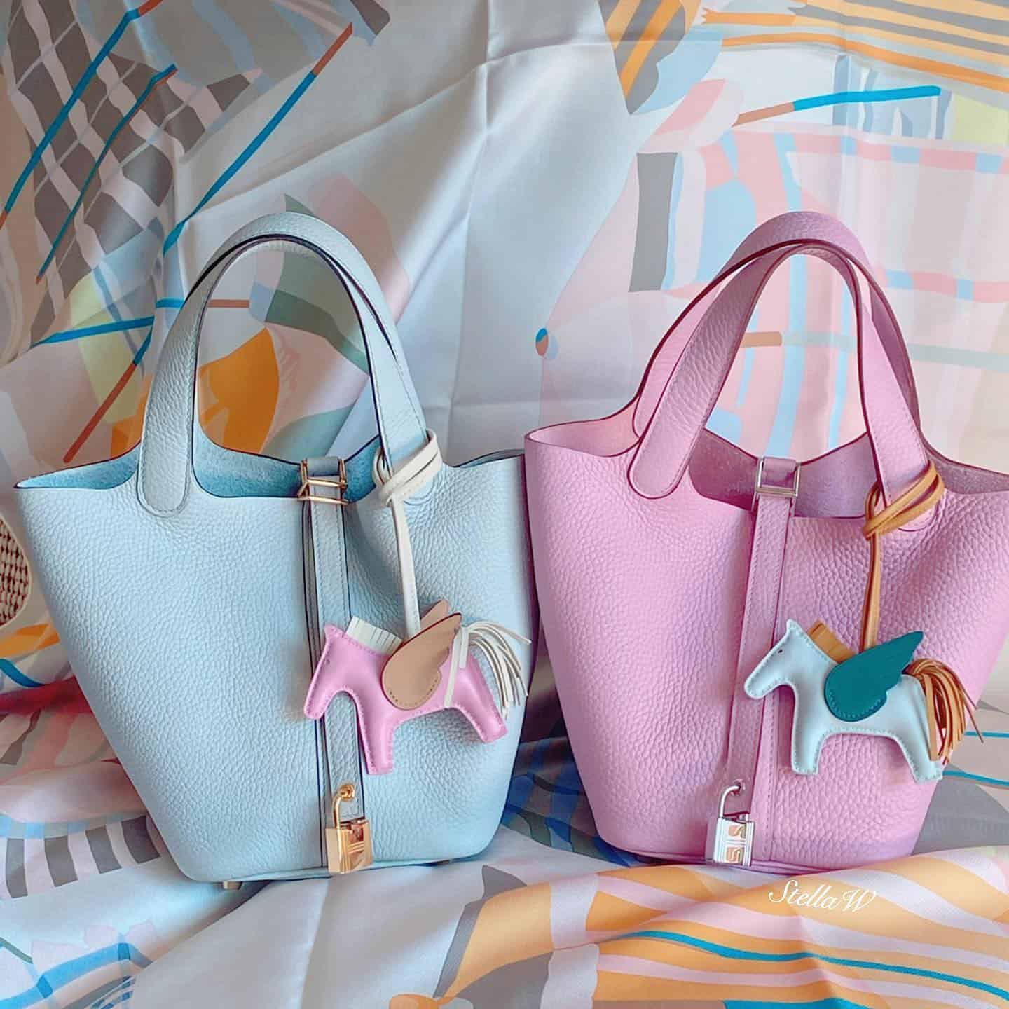 Bright Hermes Picotin bag colors