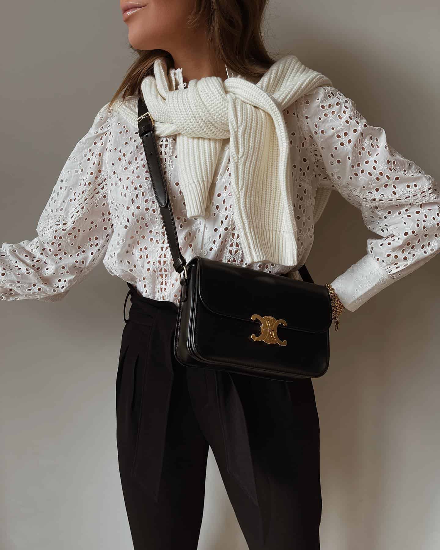 Celine Triomphe bag in paris