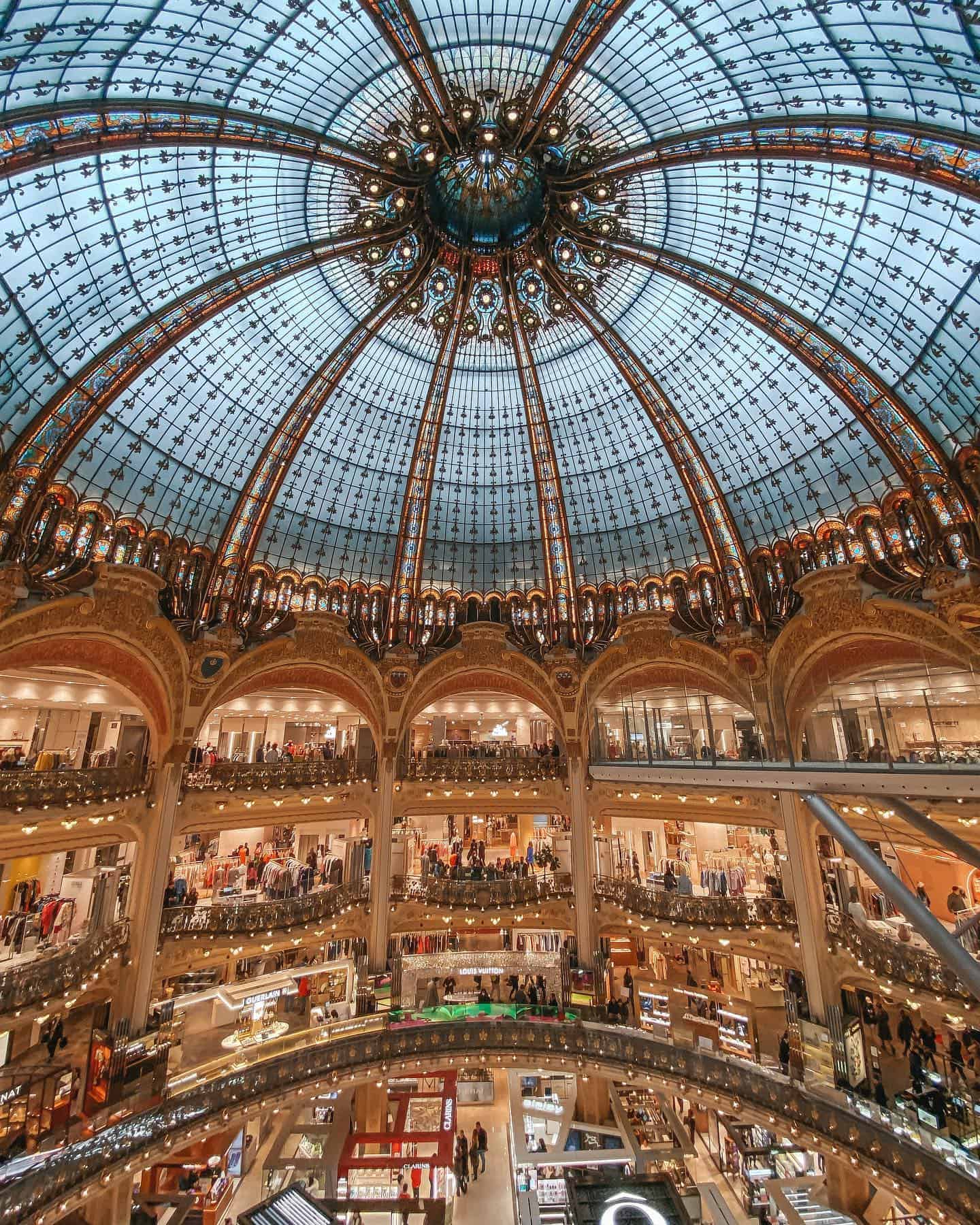 Galeries Lafayette in Paris