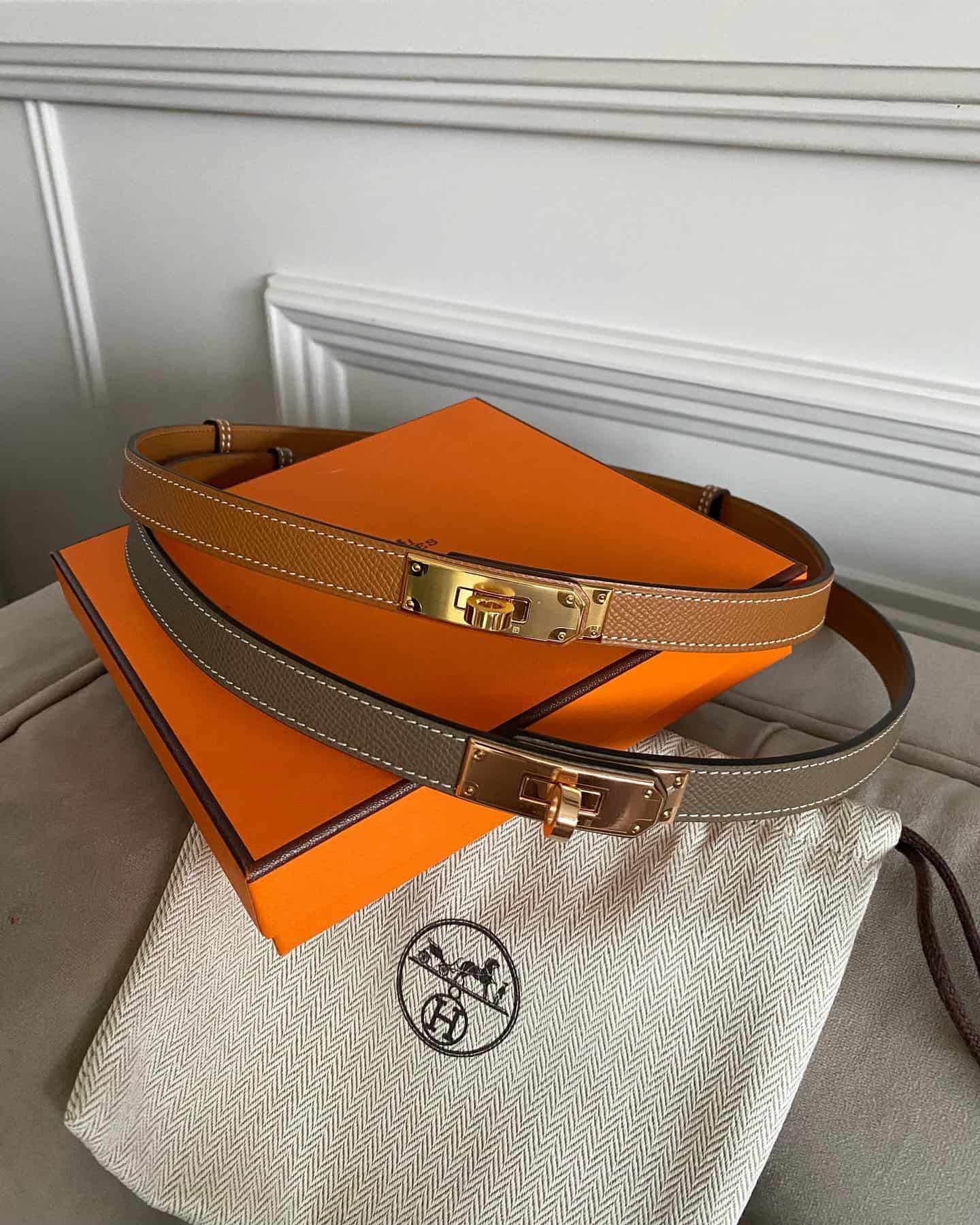 Luxury designer belts