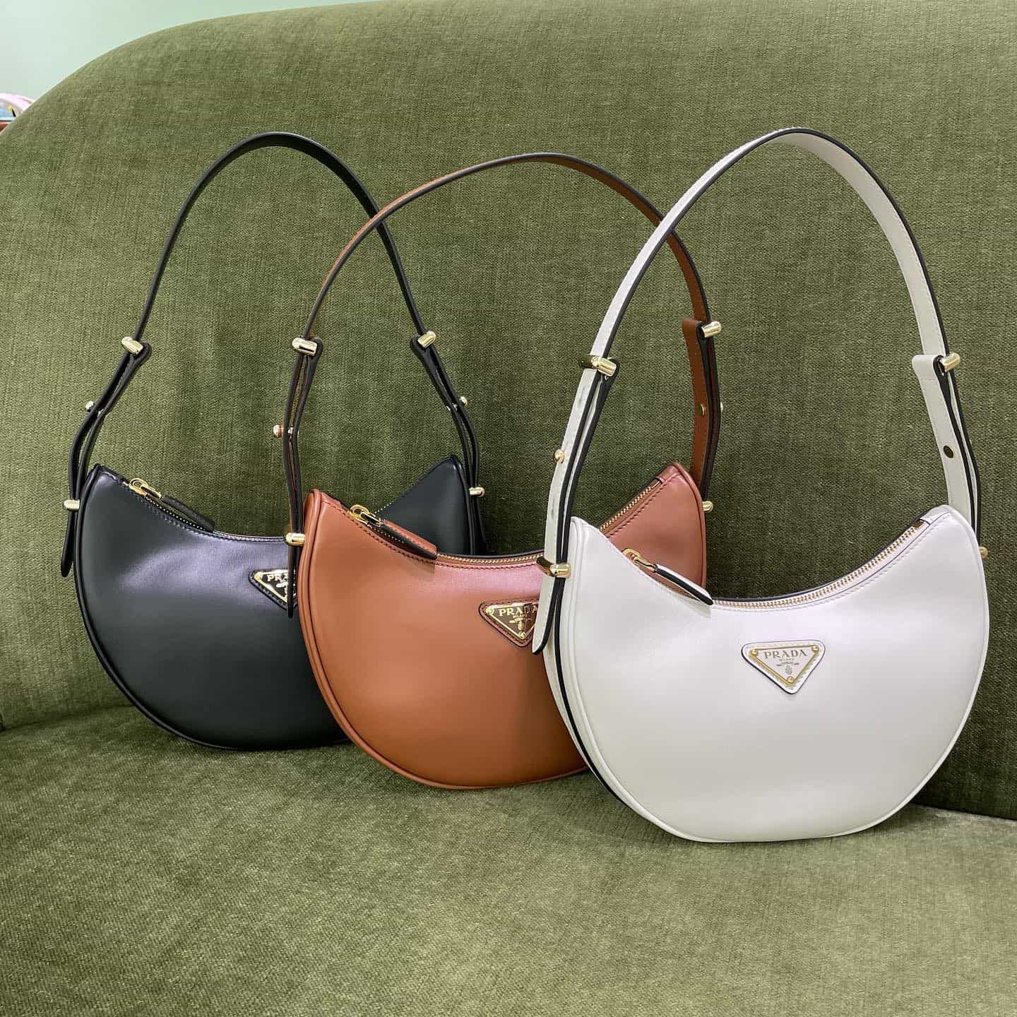 Prada Arqué shoulder bag