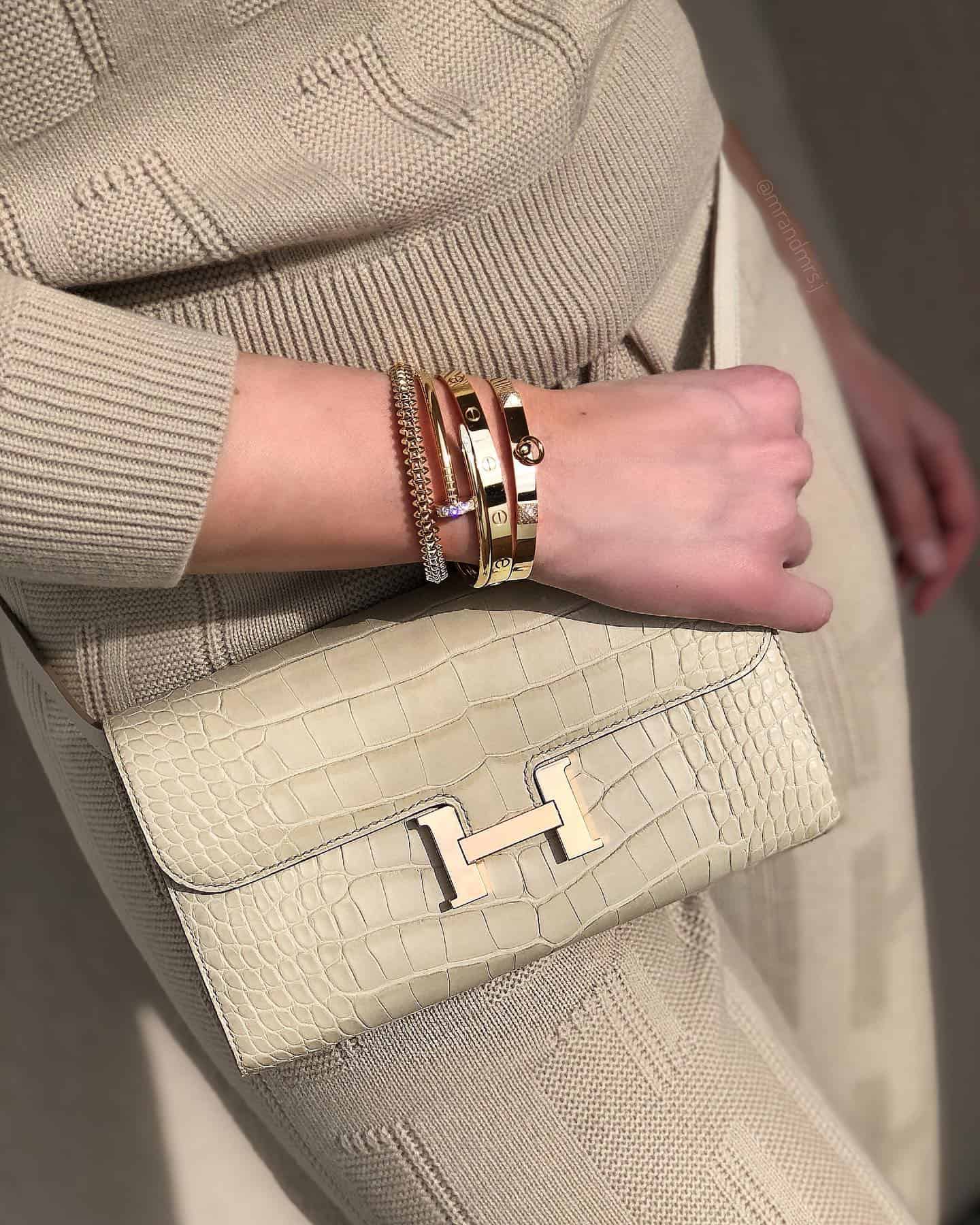 Exotic Hermes Constance Wallet To Go