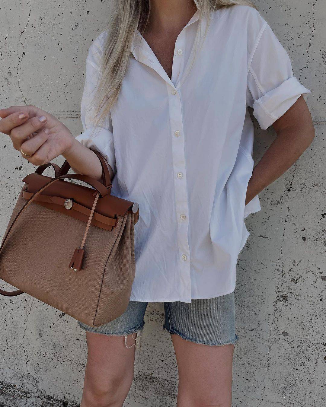 Hermes Herbag can be purchased easily in store