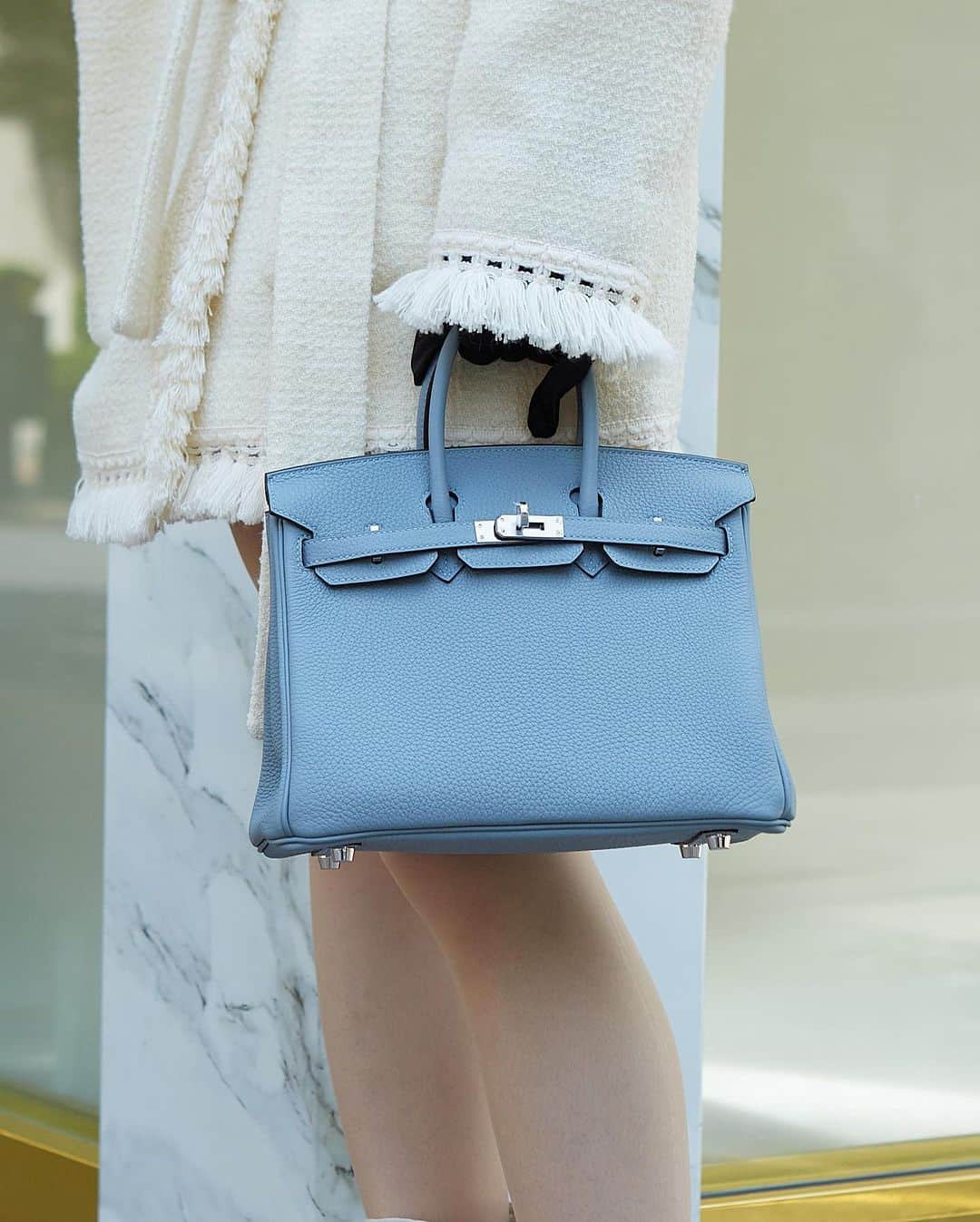 Light blue hermes Birkin