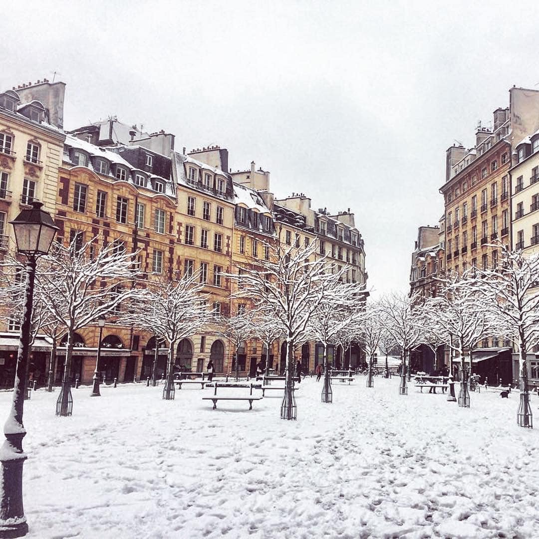Paris in the Snow