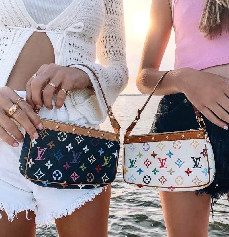 Are multicolor LV bags making a comeback