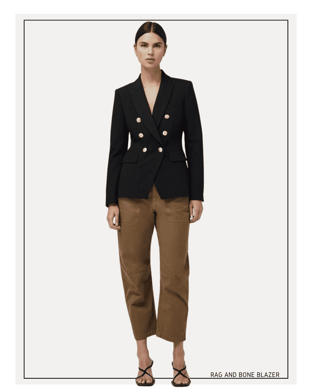 Balmain Blazer Dupes Rag and Bone Blazer
