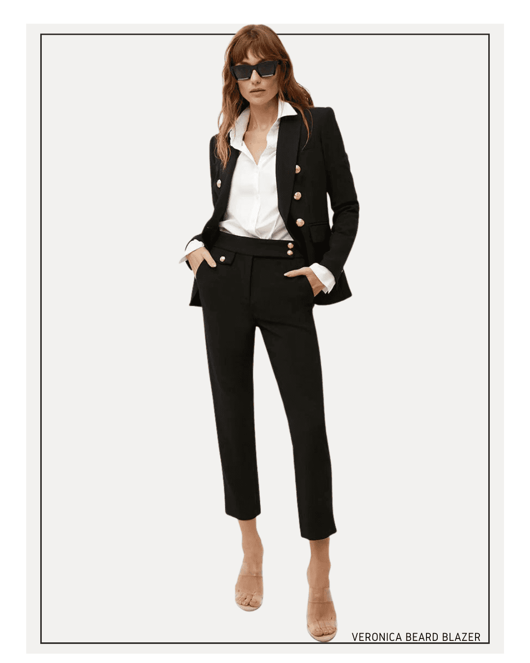 Balmain Blazer Dupe Veronica Beard Blazer Miller Dickey Jacket
