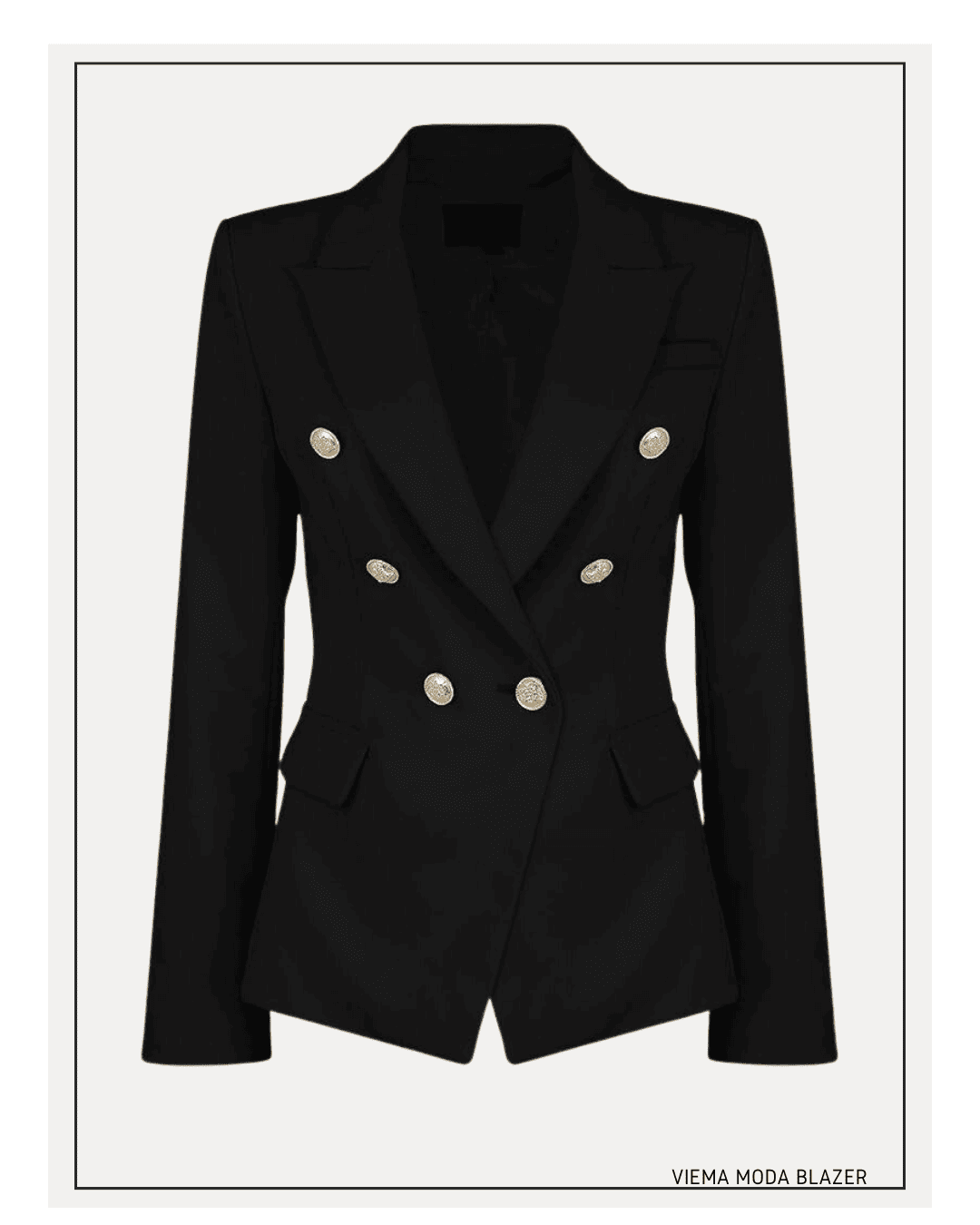 Viema Moda Blazer, Balmain Blazer dupe