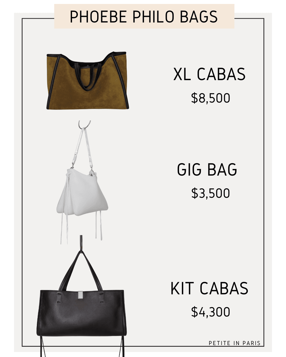 Phoebe Philo Bags